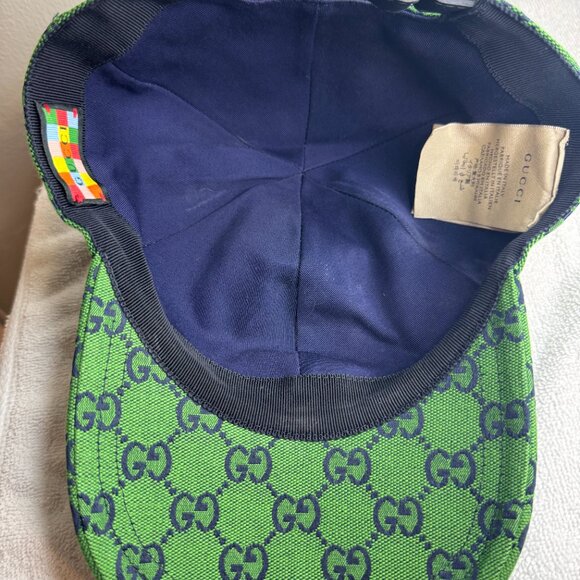 GucciMen's Green GG Multicolour Canvas - Picture 9 of 14
